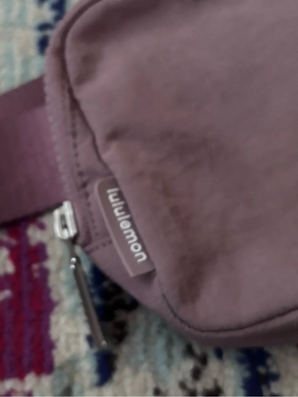 Lululemon Everywhere Belt Bag 1L Purple Ash Crinkle Crossbody